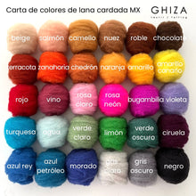 Cargar imagen en el visor de la galería, LANA CARDADA MX. ELIGE EL PESO Y COLOR