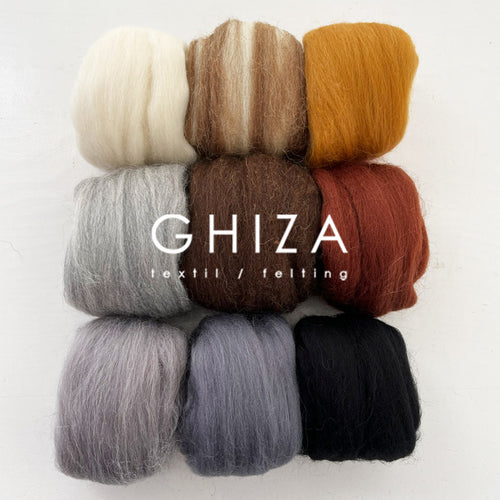 KIT HILOS DMC COLORES PASTEL – GHIZA textil felting